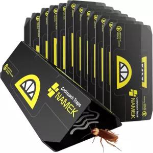 20팩 실내 접착 바퀴벌레 덫 - 포획자를 위한 오래 지속되고 독성이 없으며 와 반려동물에게 적합한 해충