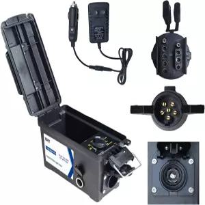 7 6 4/5 핀 어댑터가 장착된 리치 트레일러 라이트 7방향 플러그 테스터 단락 보호 기능이 있는