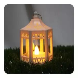 캔들케이스 랜턴 -화이트 홈인테리어 미니캔들 캔들워머 화이트미니캔들워머 캔들세