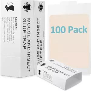 퀄리리 마우스 및 곤충 보드 해충 트랩 대용량 대형 쥐 거미 나방 바퀴벌레 크리켓 하우스 실내 야외