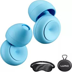 소음 감소를 위한 루모 이어 플러그 - 실크 슬립 마스크와 함께 수면을 28dB(SNR) 재사용 가능 실리콘 작업