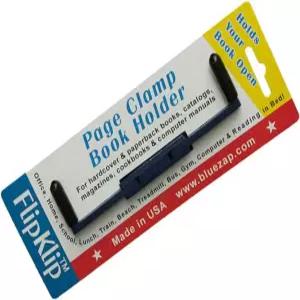 FlipKlip 휴대용 책갈피 클립 침대나 이동 중 손 자유롭게 독서 가능 - 양장본 페이퍼백 잡지 악보