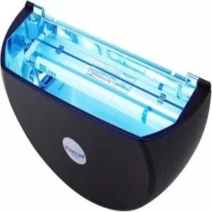 파리 나방 모기 및 기타 날아다니는 곤충을 포획하기 위한 파이쿡 WS108 월 스콘스 플라이 라이트 트랩 -