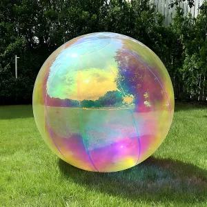 수요칙 풍선 미러볼 재사용 가능한 대형 이벤트 PVC 디스코볼 파티 콘서트 무대 웨딩쇼 장식용 리데센트