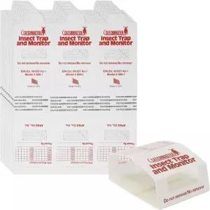 캐치마스터 스파이더 곤충 트랩 30-Pk (10매) 접착 바퀴벌레 킬러 보드 크리켓 스틱 가정용 실내 차고 및