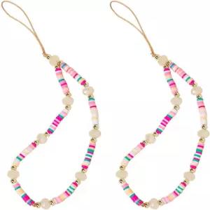 스타클로 구슬 폰 참 랜야드 카메라 스트랩 고정 진주 손목 보호대 체인