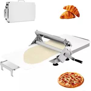 15.8 접이식 반죽 시터 보드 두께 조절 가능한 수동 조리대 롤러 머신 피자 퍼프 페이스트리 반죽용