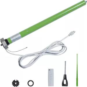 파티오용 ALEKO 접이식 차양 튜브형 모터 블라인드 UL 승인 205와트 DM45R