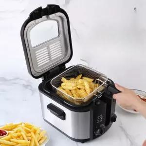 가정용 소형 미니 전기 튀김기 돈가스 감자 튀김 냄비