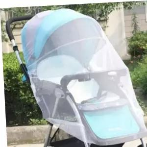 유모차모기장 프리사이즈 유모차 유모차방역 모기장 밴딩형 휴대용유모차모기장