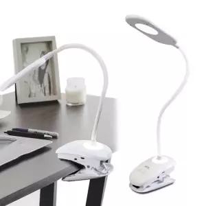 [하프클럽/셀러허브]엘리트6000 유무선 클립 LED 스탠드 집게 조명기