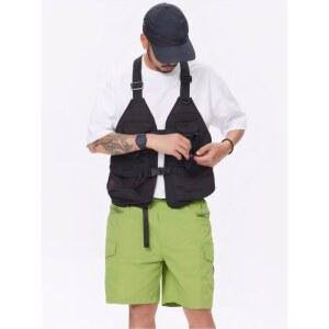 남성 메쉬 남자 여름 검은색 망사 배달 캠핑 경량 조끼 등산