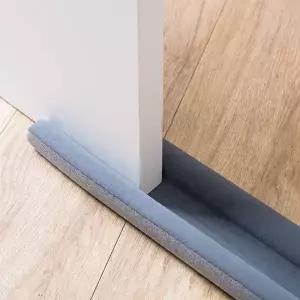(색상 그레이)문틈 바람막이 현관문 방풍막 외풍 차단 틈새막이 문틈막이 문바람막이 풍지 현관문틈막이