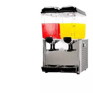 냉음료  2구 수정과 기계 냉쥬스기 커피 공냉식 식혜 디스펜서 음료냉각기
