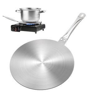 디토시 11인치 인덕션 쿠커 어댑터 플레이트 손잡이 가정 28cm 모카 열전도체 및 알루미늄 포트 스테인리스 스틸 히트 캠핑용 주방 커피 싱크, 리벳 메이커