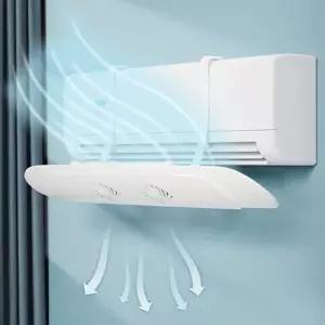 (선택 단품)에어컨바람막이 벽걸이 에어컨 바람막이 바람개비 실링팬 무풍가드 날개 가림막