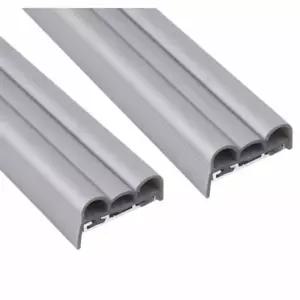 ( )바람막이 발 보호대 회색 틈새바람막이 문틈막이 도어바람막이 현관문바람막이 유리문바람막이