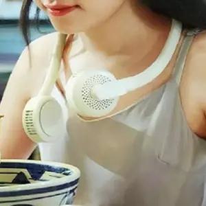 초경량  선풍기 미니 목걸이 선풍기 휴대용 형 야외