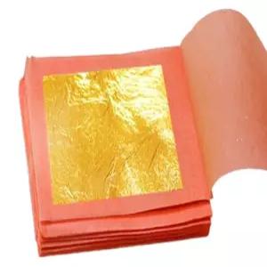 24k 금박지 순금 공예용 장식 아트 금박 그림 페이퍼 붙이는 시트 금종이