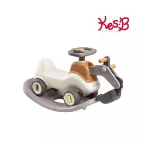 캐스B 스포츠 3in1굴착기흔들말 2856 붕붕카 흔들말 굴착기