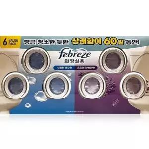 페브리즈화장실비치형 6.3ml x 6ea(SH)