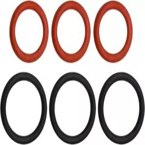 혼다 PS 고압 호스 교체용 6PCS 파워 스티어링 펌프 오링 씰 고무 입구 및 출구 장착 91370SV4000