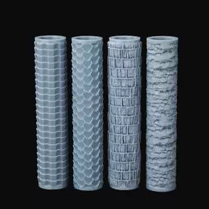 폼 모델링을 위한 지형 롤러 세트 - DND 번들을 멋진 지붕 RPG 액세서리 빌딩 블록 테이블 맵 던전 앤