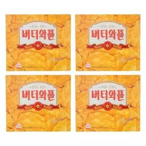 크라운제과 버터와플 316g 12봉지 x 4개