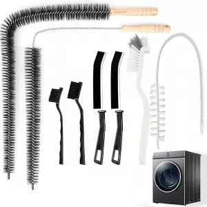 에코림피아 8팩 세탁기 클리너 브러시 건조기 클리닝 욕실용 틈새 샤워기 주방 컵 타일 욕조 싱크대