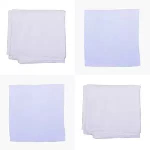 (옵션 가로52cmX세로53cm 백색)무지수건 순면수건 아기면수건 아기가제수건 긴수건 면100 먼지없는타올