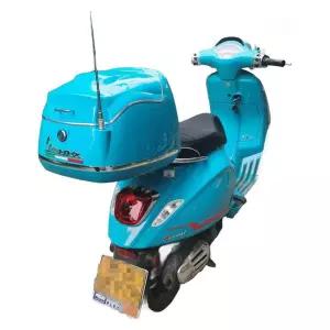 탑박스 레트로 스쿠터 수납 리어백 헬멧 알루미늄 플라스틱 경량 트렁크