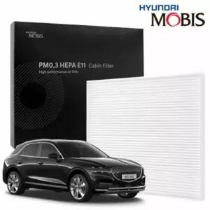 (선택 선택/12번)제네시스 GV70 에어컨필터 현대모비스 미세먼지 필터