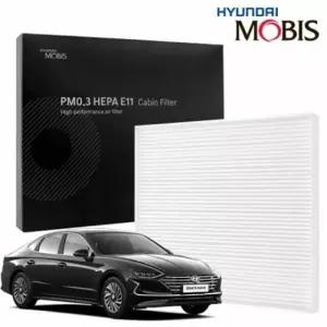 (선택 선택/11번)소나타 DN8 하이브리드 에어컨필터 현대모비스 미세먼지 필터
