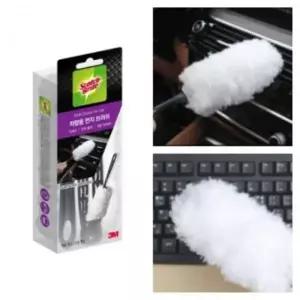 ( )차량용 정전기먼지 장식장먼지제거 브러쉬 3M 먼지