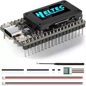 OLED 디스플레이 27dBm S1262 칩 및 GPS 모듈이 탑재된 WiFi LoRa 32 V4 ESP32 개발 보드 IoT 메시