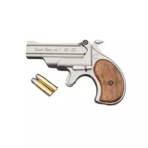 메탈 모델 0.5 탄환 모형 장난감 컬렉션 장식 더블 장식용 실버 에어코킹권총 윈체스터