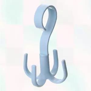 (색상 랜덤발송)문어발 옷걸이 행거 셔츠 옷장 파스텔 스카프 옷