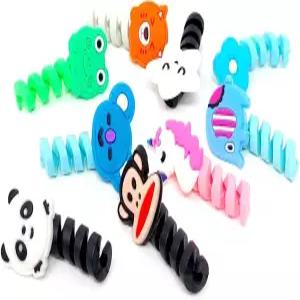 케이블 프로텍터 애니멀 9팩 동물용 코드 슬리브 사용하기 편리함 손상 방지 개인 맞춤 설정