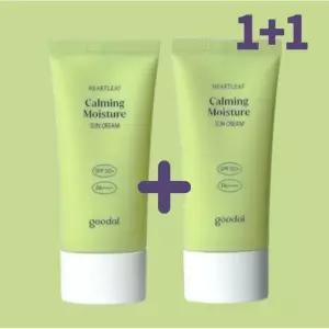 구달 맑은 어성초 진정 수분 선크림 50ml+50ml 더블기획