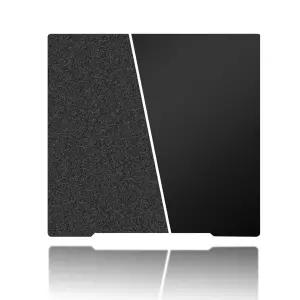 Henaiser 254241mm Prusa I3 MK3MK3SMK3SMK25S용 블랙 빌드 플레이트 양면 텍스처 PEI 매끄러운 플렉시블