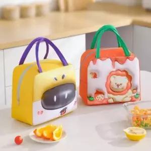 런치백 캐릭터 아이스백 직장인 보온 판촉물 착시 캠 피크닉 도시락 가방 3D 쿨러백 동물 사은품 보냉가방