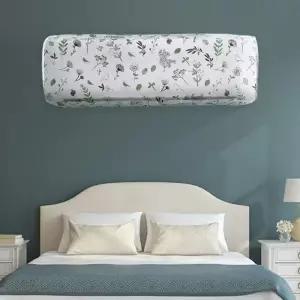 ( )벽걸이 에어컨 커버 먼지 방지 방수 인테리어 용품 스탠드형 선풍기 배관 여름 가전 커튼