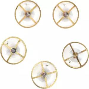 자이콜러 시계 수리 도구 키트 8205 무브먼트 부품용 풀 스윙 헤어스프링 교체용 밸런스 휠