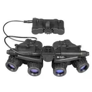 전술헬멧 야간 투시경 4안 적외선 야시경 블랙 스코프 헬맷 고글 망원경 헬멧 나이트비전