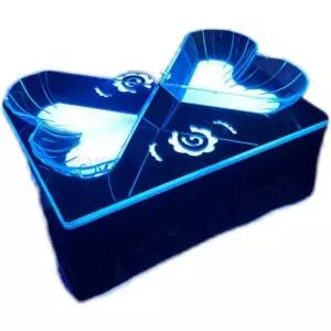 led 과일접시 충전식 바 치즈 스낵 주점 클럽 안주 펍 와인바 아크릴 발광 술집 그릇