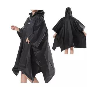 후드우의 우비 판초 우의 레인코트 비옷 등산 낚시 도보 여행 장마 캠핑