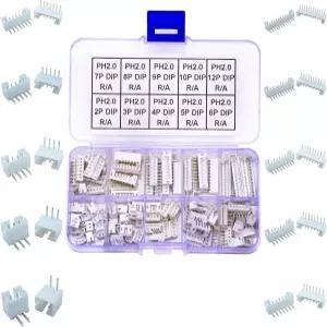 Ssighuy PH 20 헤더 JST 20mm 피치 IC 소켓 플러그 어댑터 커넥터 JSTPH 2P 3P 4P 5P 6P 7P 8P 10P 12P DIP