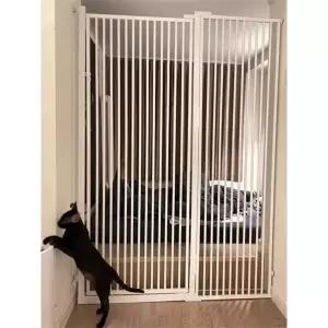 방묘문 2m 고양이 가드 방문 강아지 도어 중문 안전문 현관문 철망 펜스