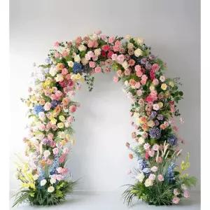 웨딩 아치 프레임 스탠드 꽃장식 포토존 8m 소품 철제 라운드 이벤트