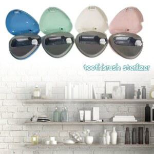 가정과 여행을 위한 UV 살균제 상자 칫솔